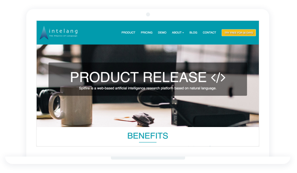 Intelang Company Website